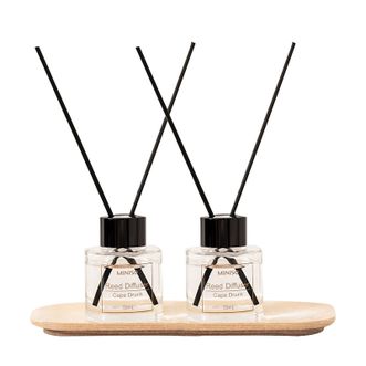 名创优品/MINISO  北欧风系列无火香薰 海角微醺50mL*两瓶