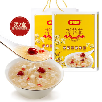 好想你  清菲菲冲泡即食健康滋补红枣湘莲银耳汤364g大颗食材