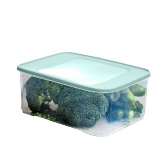 禧天龙  2个装7.3L保鲜盒长方形收纳密封盒塑料饭盒KH-4050