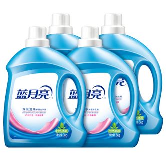 蓝月亮  洗衣液3000g\瓶 4瓶  自然清香 深层洁净