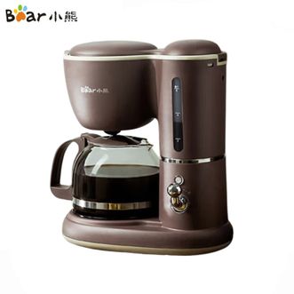 小熊/Bear  咖啡壶KFJ-A06Q1咖啡机美式家用600ml滴漏式小型迷你煮茶器泡茶壶电热水壶煮
