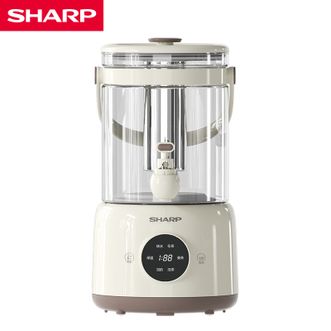 夏普（SHARP）  大容量养生壶2.8L电热烧水壶 花茶水果茶煮茶器煮茶壶KP-WT30L-W