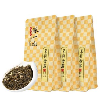 张一元  茉莉花茶香茗浓香耐泡50gx3袋