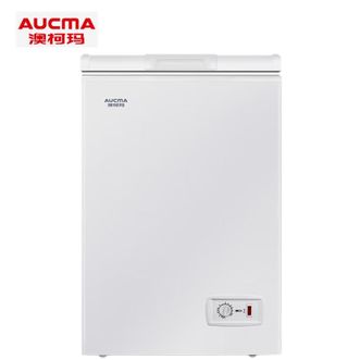 澳柯玛/Aucma  100升家用减霜小冰柜母乳小型冷柜冷藏柜冷冻柜卧式顶开门冰箱一级能效 BC/BD-100H
