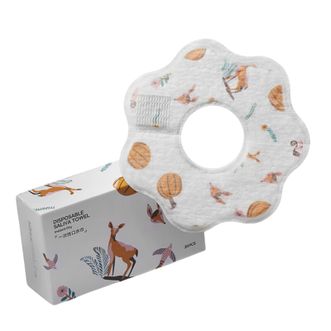 babycare  一次性口水巾宝宝吃饭围嘴饭兜 斯纳德小鹿 20片