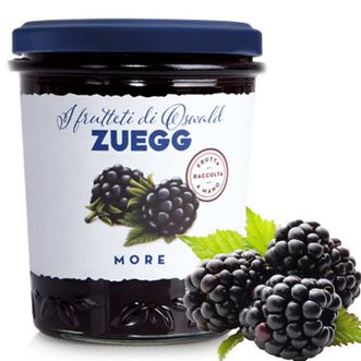 ZUEGG  德国进口嘉丽黑莓果肉果酱 瓶装 320g  吐司面包早餐涂抹
