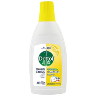 滴露/Dettol  衣物除菌液  99.9%高效杀菌除螨袪异味除菌剂  柠檬750ml