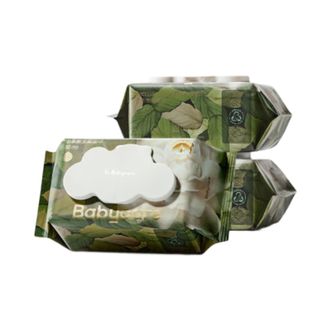 Bc Babycare  婴儿湿巾新生儿手口屁专用湿纸巾 加厚加大 山茶系列 【出行搭配】 80抽 3包