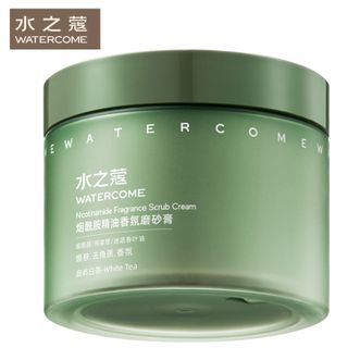 水之蔻  烟酰胺海盐身体磨砂膏去角质果酸嫩肤保湿缓解粗糙肌全身男女 烟酰胺磨砂膏罐装 200g 1盒