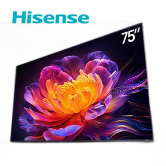 海信/Hisense  75E7Q 信芯芯片H6超频版 黑曜屏Pro XDR5200nits 2600分区 300Hz 电视机75英寸智能平板电视机