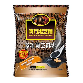 南方黑芝麻（NANFANG BLACK SESAME）  黑芝麻糊袋装 营养代餐 360g核桃口味*1袋