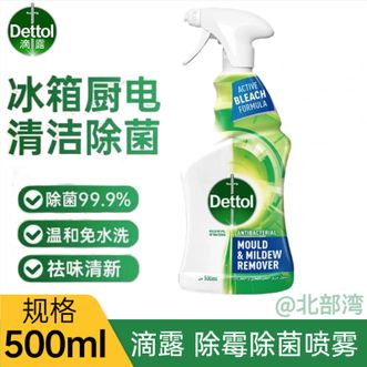 滴露/Dettol  除霉喷雾除霉剂除霉味99.99%杀菌墙体除霉剂洗衣机胶圈去霉斑霉菌