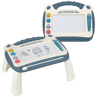 婴侍卫（BBG+）  小号磁性画板 带桌腿1023（颜色随机 ）