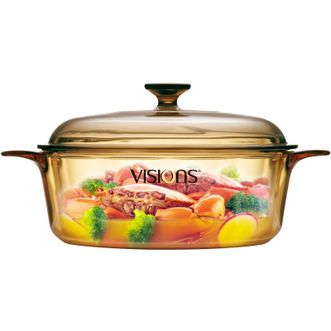 康宁锅（VISIONS）3.25L玻璃锅汤锅透明锅火锅锅炖锅煮锅 火锅锅具 
