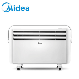 美的/Midea  取暖器家用电暖器片烤火炉IPX4防水过热保护倾倒断电NDK20-17DW