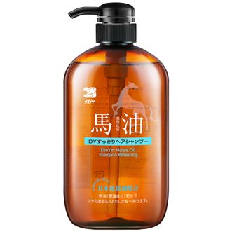 蝶印  日本原装进口 无硅油 控油蓬松去屑洗发水 清爽型 600ml