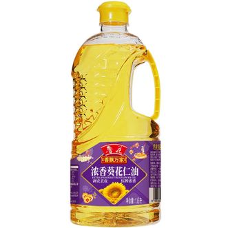 鲁花  葵花仁油1.6L/桶 香味浓郁 健康