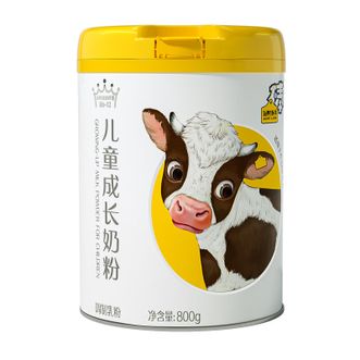 认养一头牛ADOPT A COW  棒棒哒儿童成长奶粉800g 学生青少年3岁以上 高钙乳铁蛋白益生菌