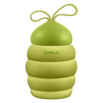 施美乐（SIMELO）萌物小蜜蜂杯 便携随行杯玻璃水杯300ml