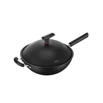 苏泊尔（SUPOR）  精铁炒锅 32cm无涂层有钛铁不粘炒锅铁锅家用炒菜锅 HC32YT1