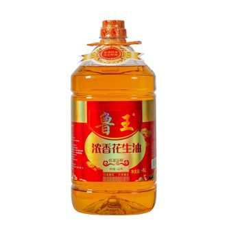 鲁王  浓香花生油 4L
