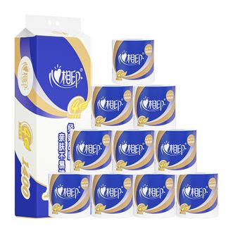 心相印  140g10卷四层卷筒卫生纸提装-BT910