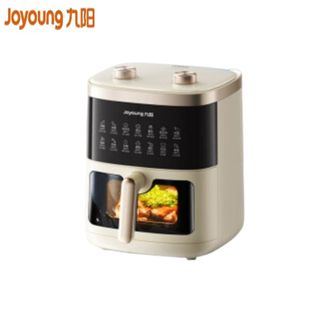 九阳/Joyoung  空气炸锅KL60-V569 双风道脆嫩烤加热炎烤 不用翻面 焱烤家用多功能 6L容量 金属内腔 无油低脂煎炸