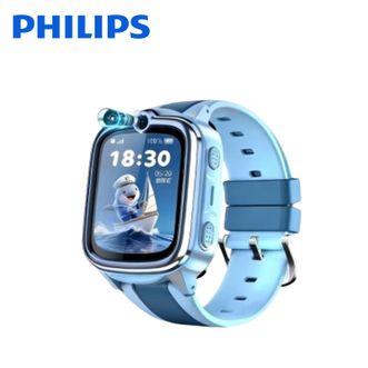 飞利浦（PHILIPS）  智能电话儿童手表 Z8-天境蓝 防水GPS定位 4G高清视频