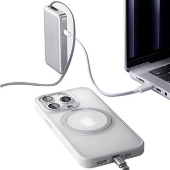 图拉斯（TORRAS）  小云宝2025新款充电宝自带线快充移动电源适用苹果17超薄小巧便携专用飞机可携带大容量