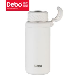德铂（Debo）  瓦奇保温壶1.5L 家用宿舍户外不锈钢暖水壶热水壶大容量保温壶DK-023白色
