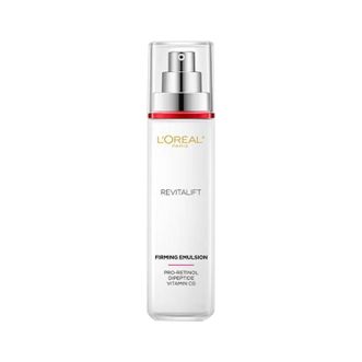 欧莱雅(LOREAL)复颜新专研抗皱紧致乳液110ml、提拉紧致抗皱滋润补水保湿淡化细纹