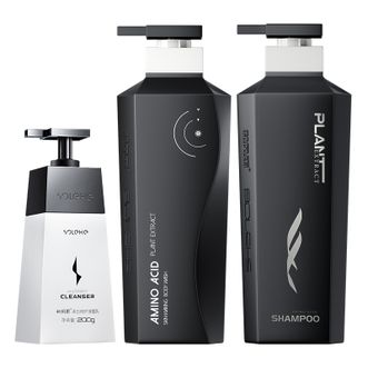 和风雨  洁面洗沐套装1200g（洗面奶200g 沐浴液500g 洗头膏500g）HYH-067