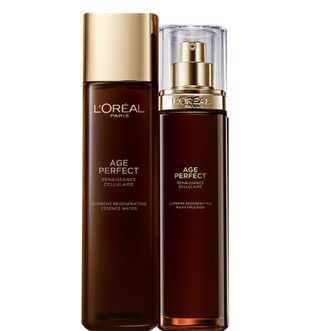 欧莱雅（L'OREAL）欧莱雅金致臻颜松露奢养水乳组合套装 乳液110ml  精华水130ml