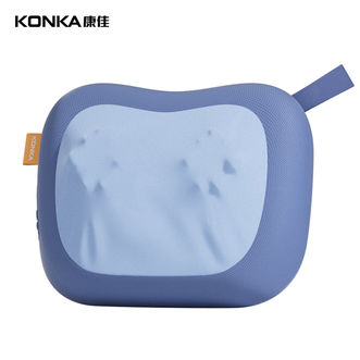 康佳/Konka  颈椎按摩器腰部按摩靠垫肩腿背部颈椎按摩揉捏按摩枕头