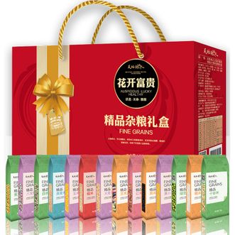 天地粮人  花开富贵精品十四种杂粮礼盒4.84kg