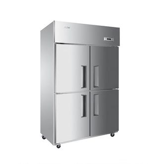 海尔（Haier）  厨房冰箱工作台商用立式大容量冰柜四开门/六开门酒店后厨餐饮食堂多门操作台冷柜SL-1020C2D2