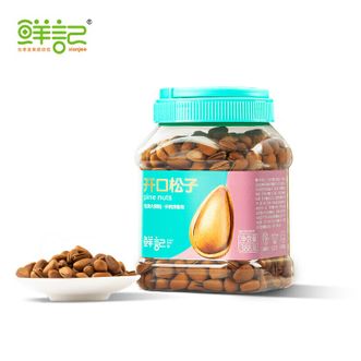 鲜记  开口松子 388g/罐 大颗粒 高品质