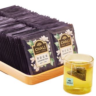 CHALI  茶里茉莉花养生花茶茶独立三角茶包袋装100包（2g/袋）茶香甘醇 冲饮方便