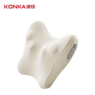 康佳/Konka  腰部按摩器 KAMQ-0328-T 白色 大面积细揉热敷 多档力度 从头到腰 贴合人体设计