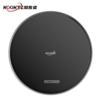 KOOKZZ  无线充电器15W无线快充适用华为安卓苹果小米 CD02黑色