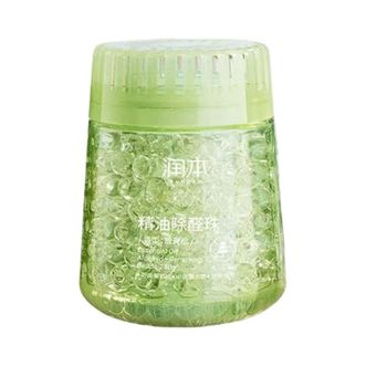 润本  精油除醛珠精油除臭珠卧室香氛厕所卫生间香薰去异味车载空气清新剂除甲醛（放青松）240g（AX）