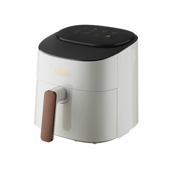 膳魔师（THERMOS）  5L空气炸锅无油电炸锅 多功能锅料理锅 炸薯条炸鸡腿炸鸡翅家用厨房电器多用途锅电烤箱EHA-5736E白色