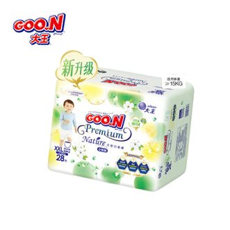 大王（GOO.N）  天使自然之恩 短裤拉拉裤 新升级小短裤 XXL28片