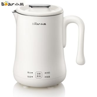 小熊/Bear  便携式烧水壶烧水杯电热水壶0.6L迷你恒温水壶养生家用旅行冲奶电水壶