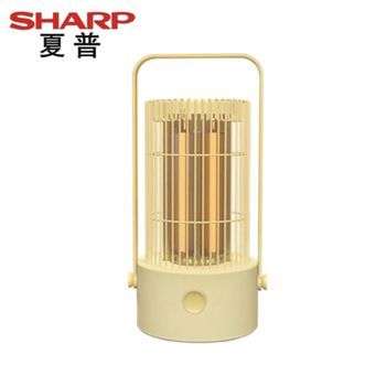 夏普/Sharp  鸟笼小太阳取暖器/桌面电暖器/取暖电器/电暖炉小型/烤火炉/碳晶发热体即开即热HX-SM081A-Y