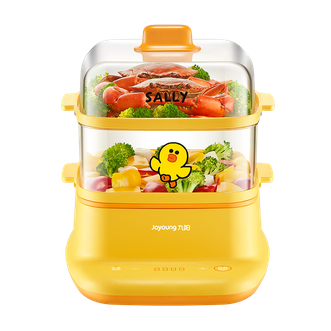 九阳/Joyoung  电蒸锅双层多功能家用小型自动断电蒸笼6L大容量