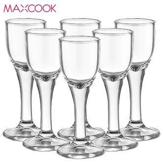 美厨（MAXCOOK）  酒具6只装白酒杯 10mL中式白酒酒杯玻璃小酒杯子 白酒杯六件套 酒具组合套装 MCB-177