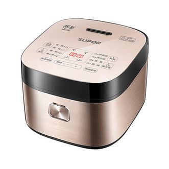 苏泊尔/Supor  电饭煲家用蓝钻球釜内胆特色烘焙发面功能3-8人多功能智能24小时预约电饭锅4L容量
