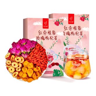 忆江南   红枣玫瑰枸杞茶气血花茶养生茶160g*2盒