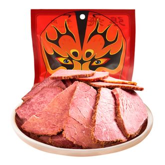 张飞  酱牛肉卤牛肉原味225g四川成都特产牛肉卤味熟食开袋即食零食宵夜